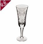 ROYAL BRIERLEY HONEYSUCKLE CHAMPAGNE FLUTE GLASS